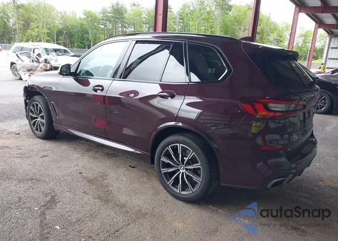 2022 BMW X5 M50I z USA, uszkodzony, nr VIN 5UXJU4C07N9K47593